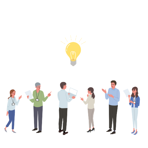 コミュニケーションを取っているイメージ